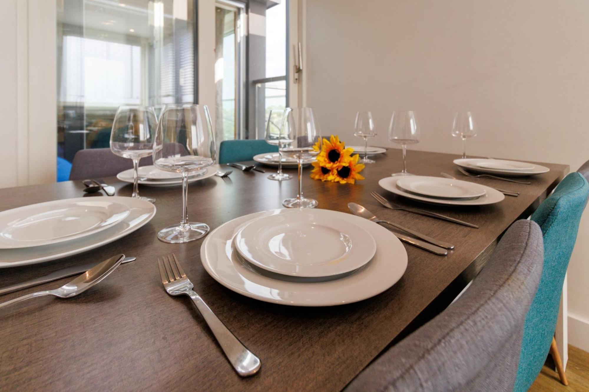 City Centre, Sleeps 7, Stunning Views & Parking, Interconnected Rooms Long Stay Work Contractor Leisure, Diamond Penthouse Cambridge Buitenkant foto